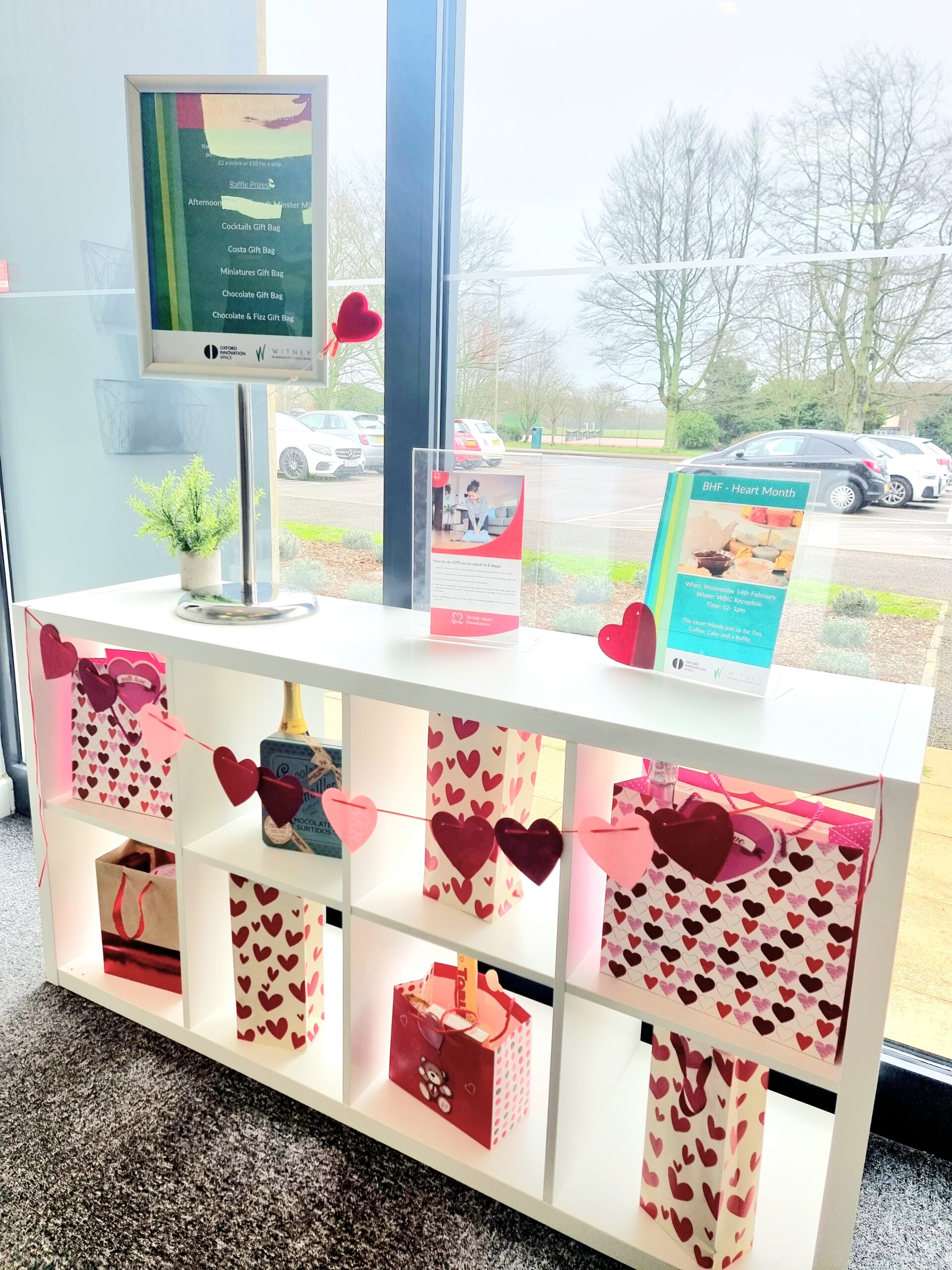 Heart Month Raffle WBIC Heart Month Raffle Success - Witney
